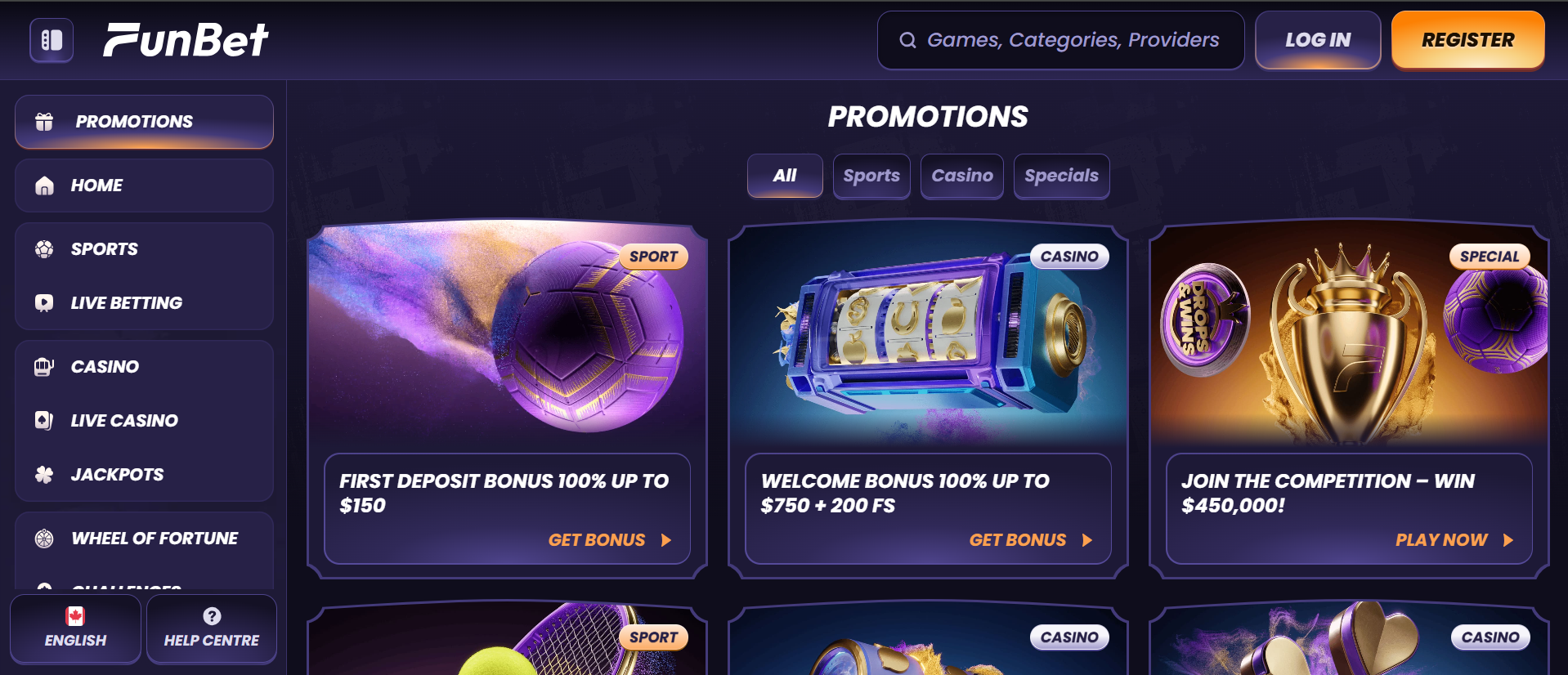 FunBet sportovní sázení